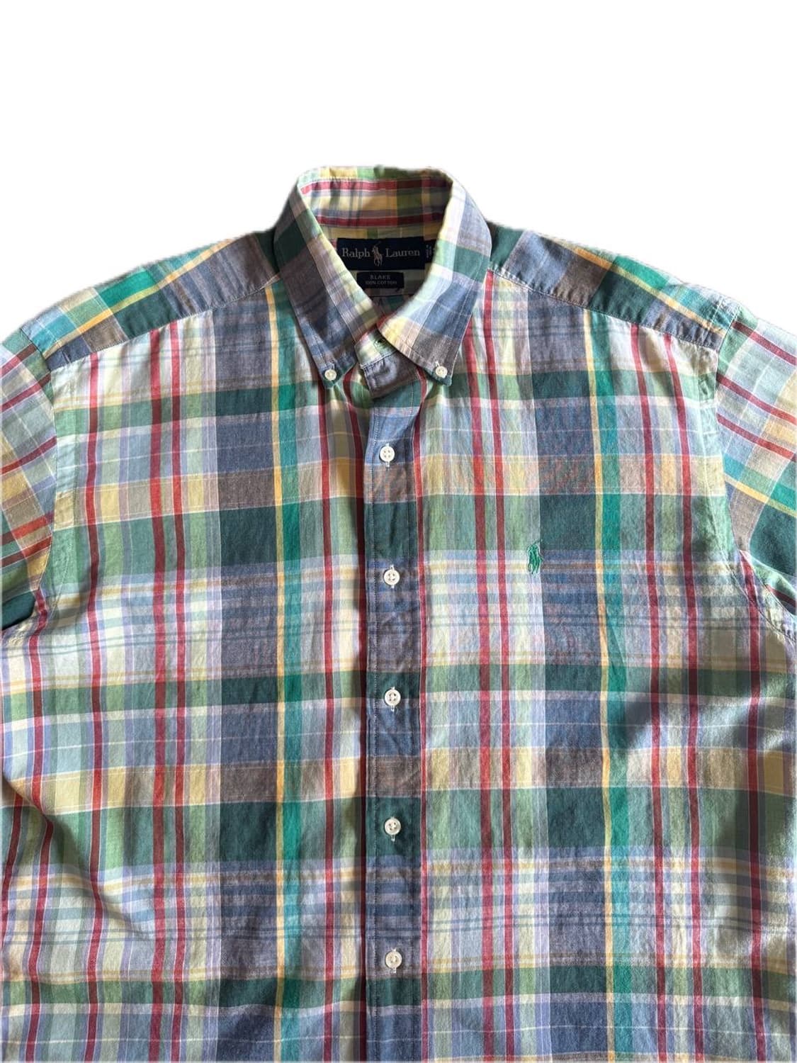 폴로 랄프로렌 버튼다운 체크 반팔셔츠 상품이미지3