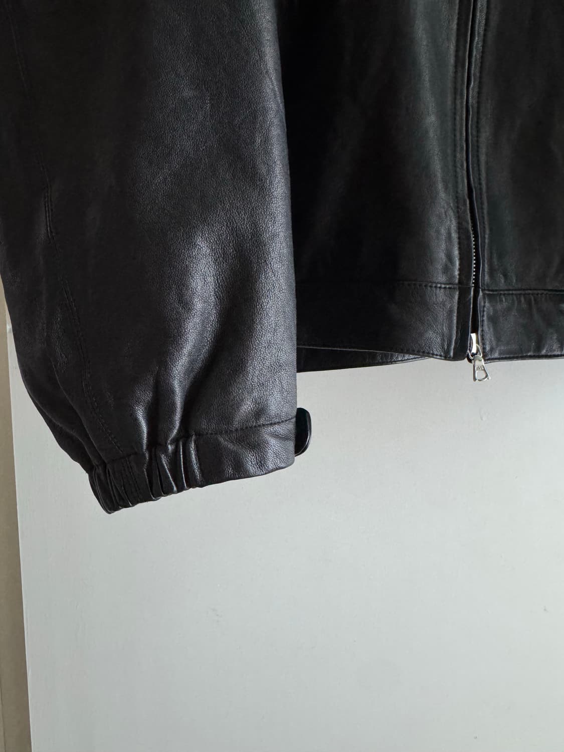 블랙아웃 느린양반 레더 스포츠 자켓 2XL사이즈 상품이미지3