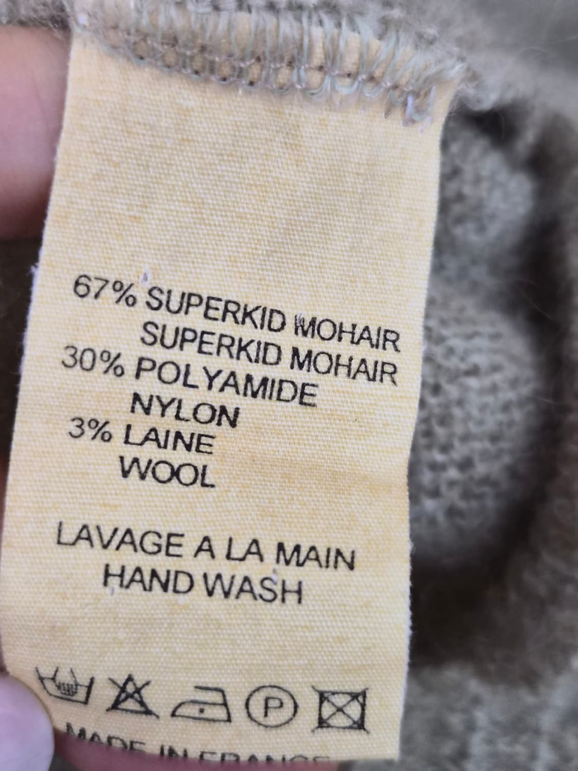 바네사브루노 모헤어 니트. 쥬시쥬디 언발스커트 상품이미지5