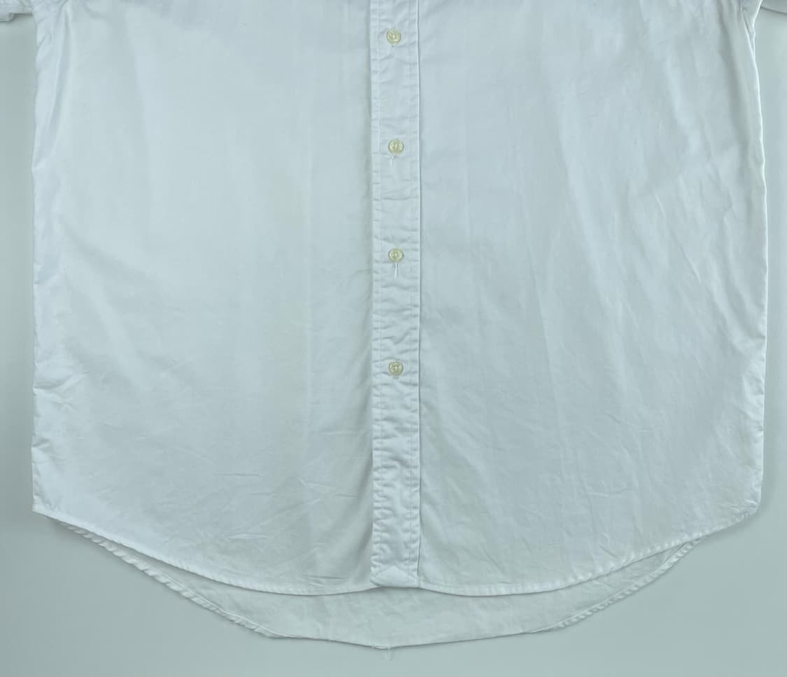 폴로 랄프로렌 옥스포드 화이트 반팔 셔츠 상품이미지4