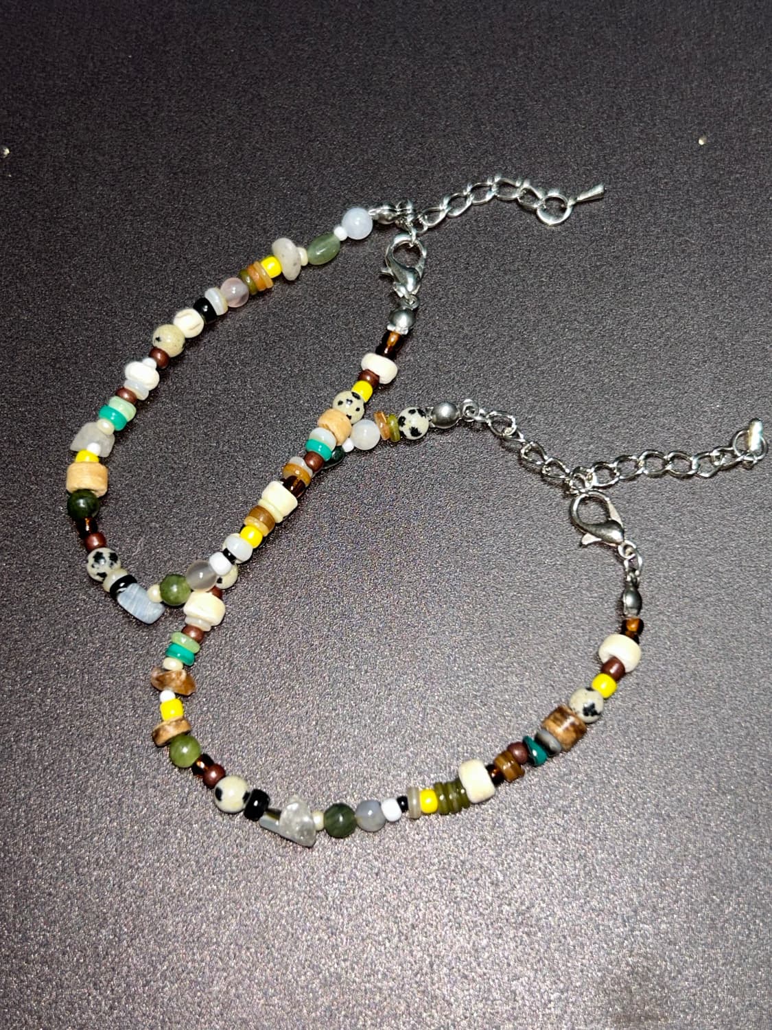 빈티지 비즈 팔찌 / Y bracelet 상품이미지1