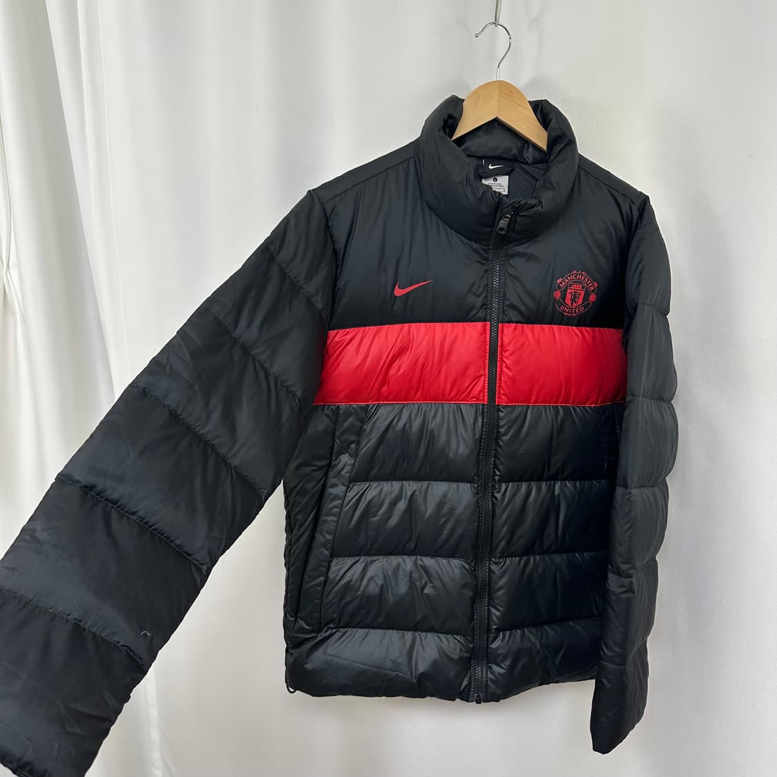나이키 맨체스터 남자 패딩 자켓 덕다운 검정 100 L   상품이미지2