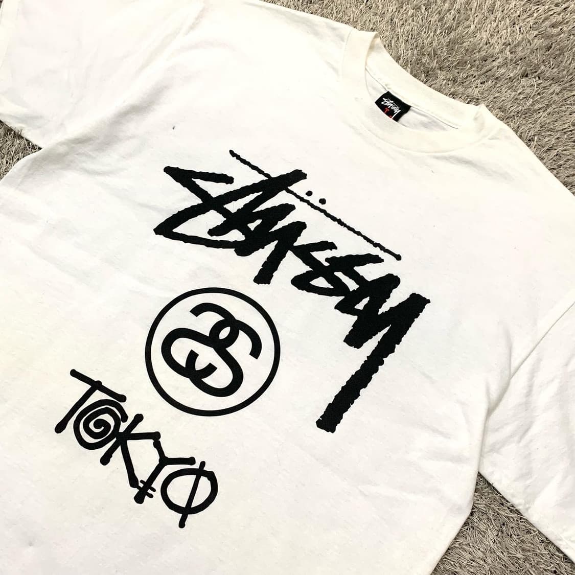 90’s 스투시 도쿄 로고 반팔티 상품이미지3