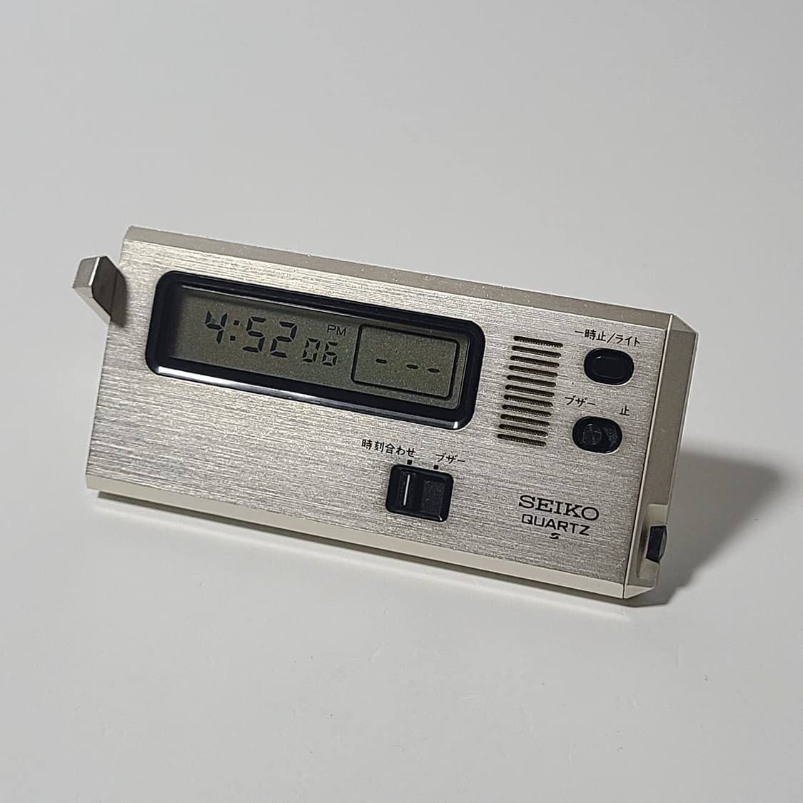 세이코 빈티지 탁상 카드형 시계 포켓 알람 상품이미지1