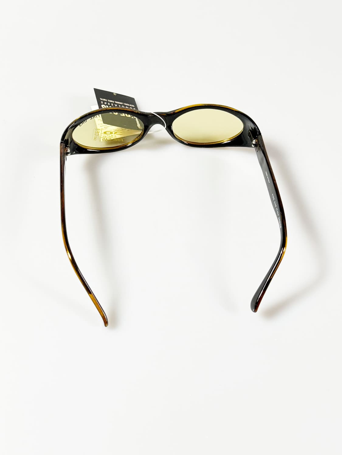 90s FIRE GAS 볼드 오벌 프레임 빈티지 틴트 선글라스 상품이미지5