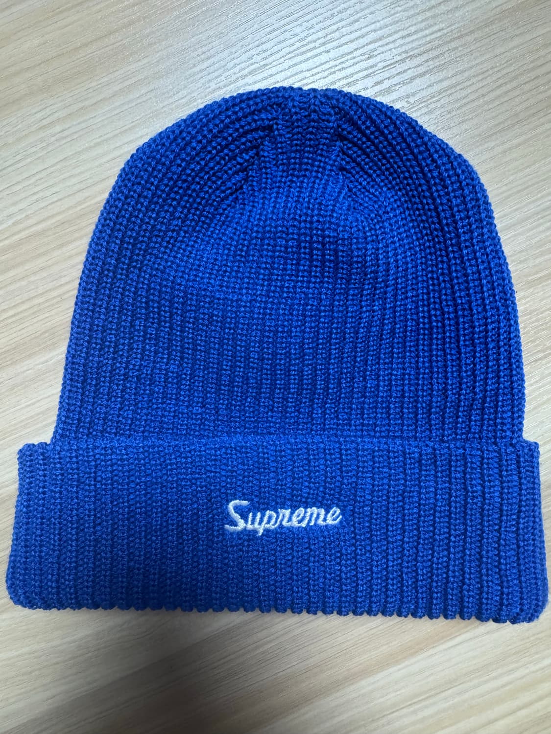 슈프림 비니 블루 24FW 상품이미지2