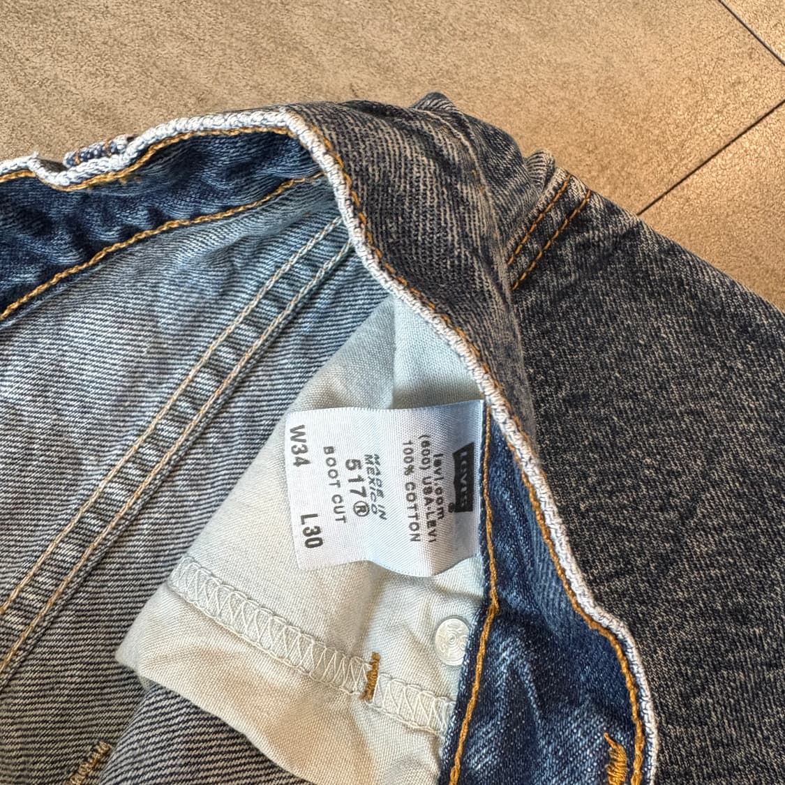 리바이스 517 데님 팬츠  상품이미지5