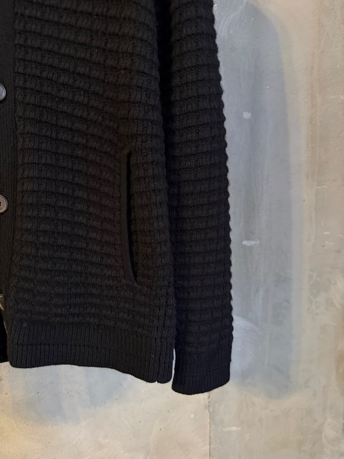 띠어리 숄칼라 가디건 100 상품이미지6