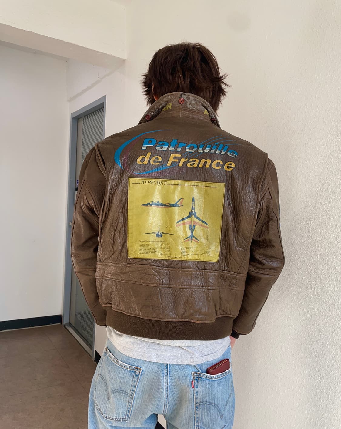 아비렉스g1 프랑스 곡예비행단 플라이트자켓 상품이미지2