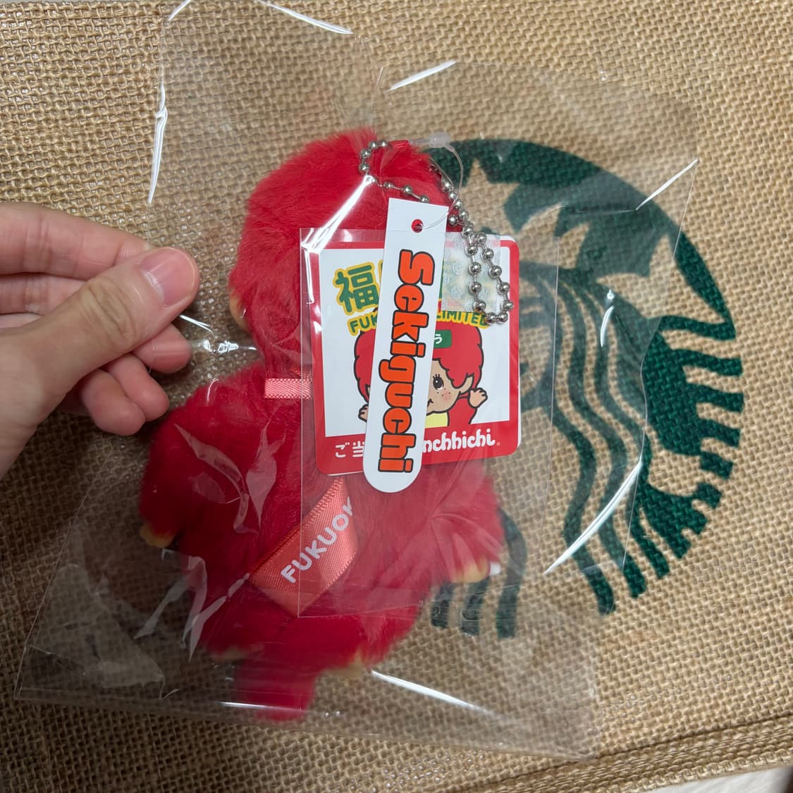 새상품 후쿠오카 딸기몬치치 키링 상품이미지3