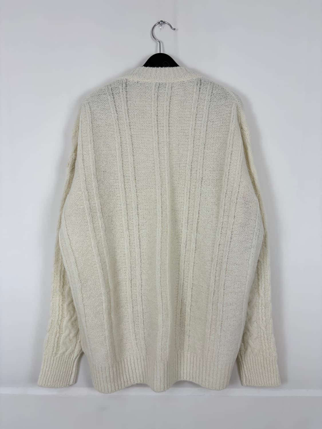 a81) 몽클레어 모헤어 케이블 니트 상품이미지4