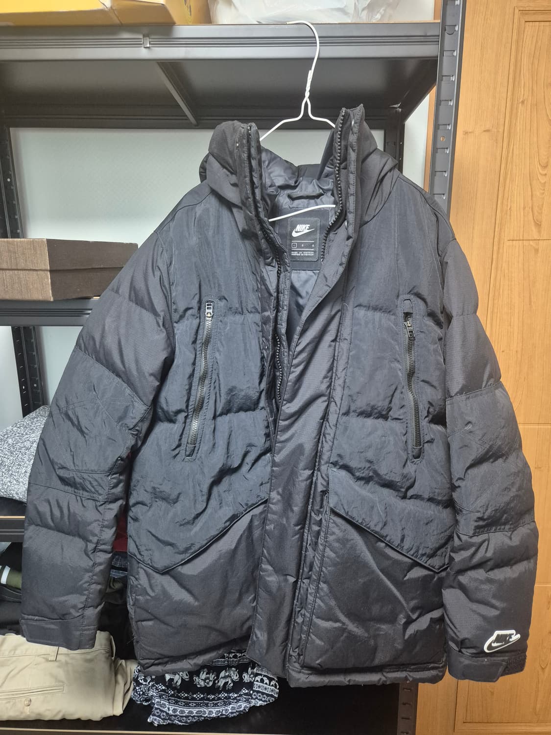 나이키 다운 필 파카 L 사이즈 상품이미지4