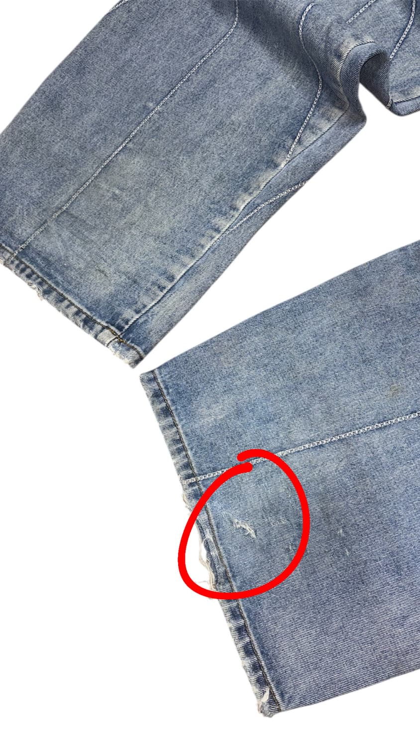 [Thug club] 24SS 떠그클럽 트라이벌 체인스티치 데님 팬츠 3 상품이미지8