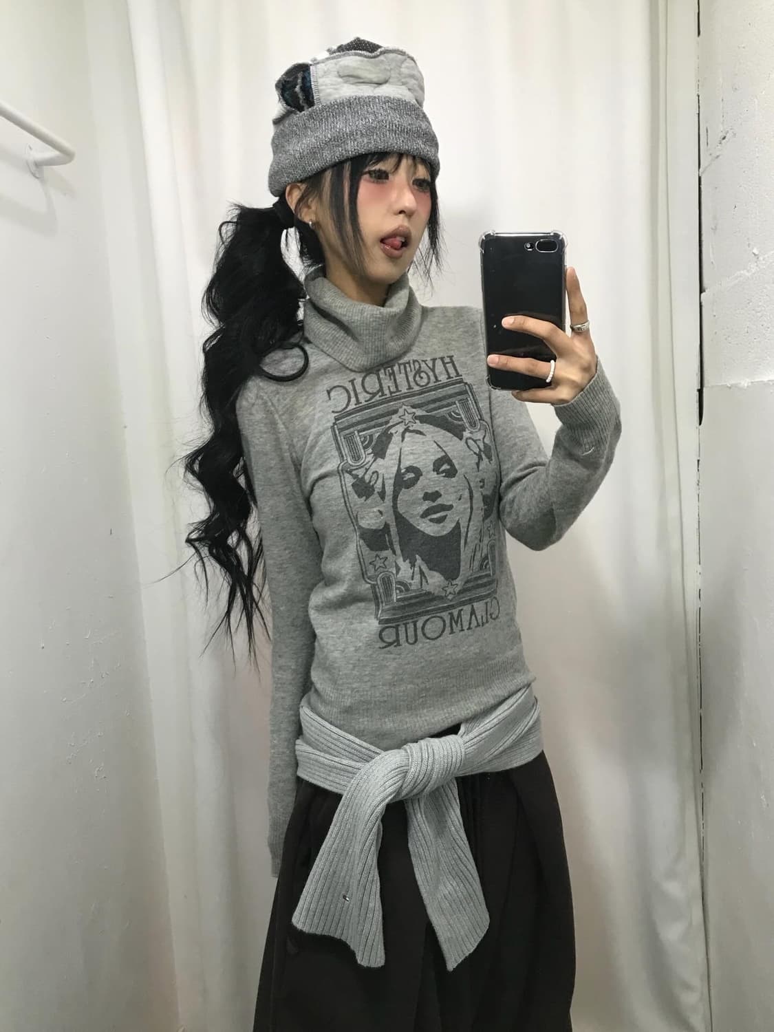 Hysteric Glamour His Girl High Neck Kn 상품이미지6