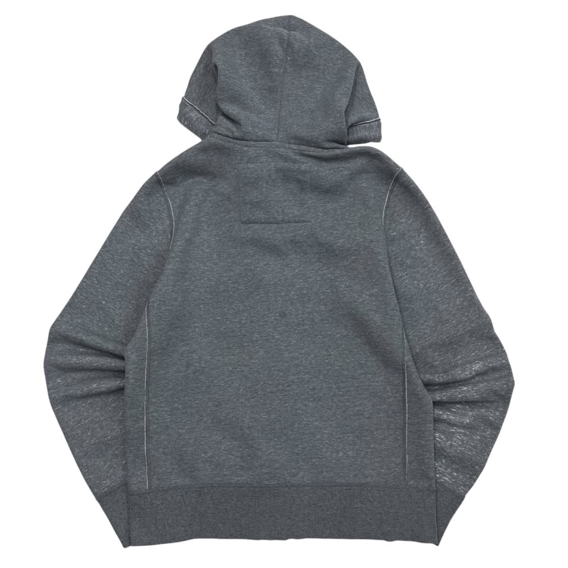 아베크롬비 패치 로고 그레이 후드집업 M 상품이미지3