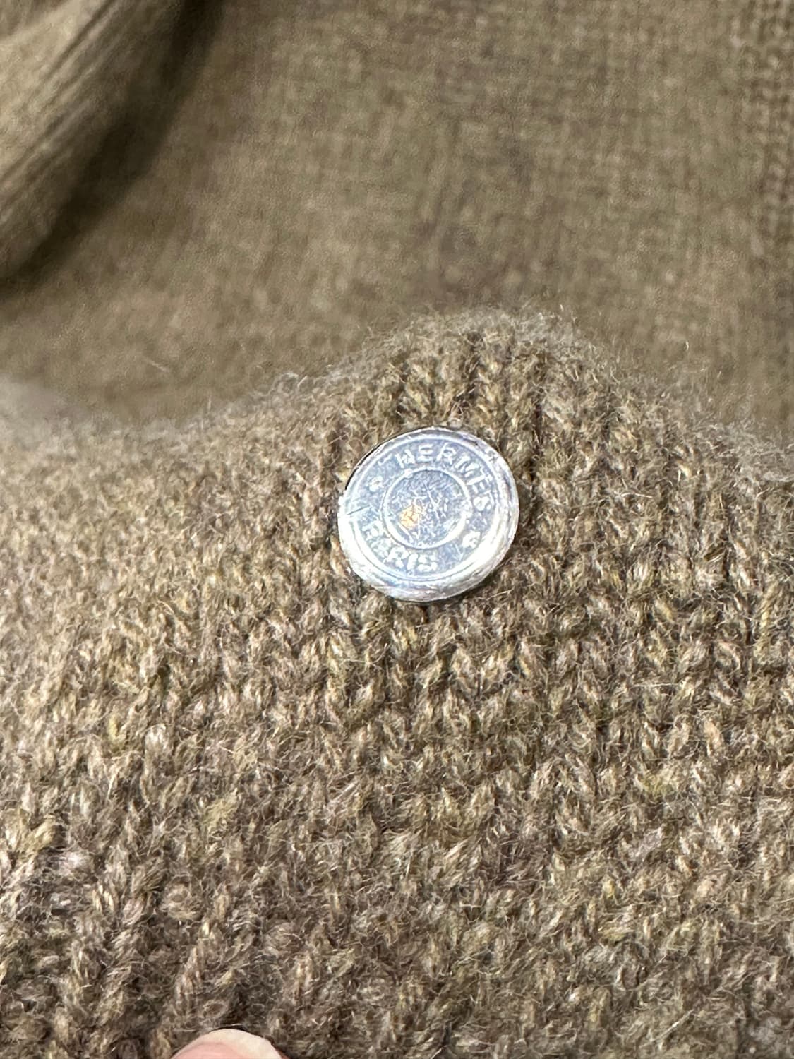 에르메스 HERMES 캐시미어 니트 판초 상품이미지4