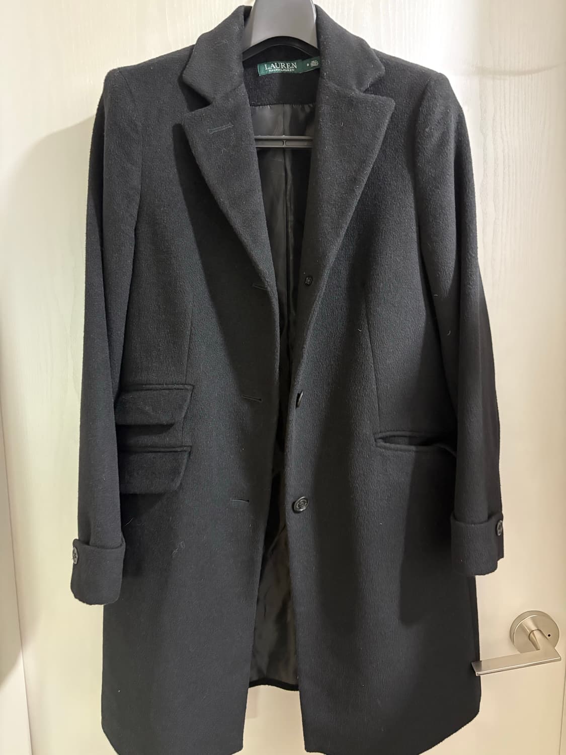 Lauren Ralph Lauren 울혼방 롱코트 8사이즈 상품이미지3