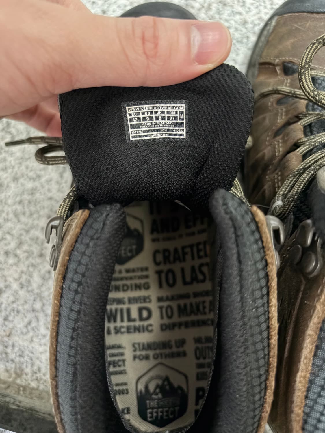 270 keen 킨 타기3 트래킹화 등산화 상품이미지5