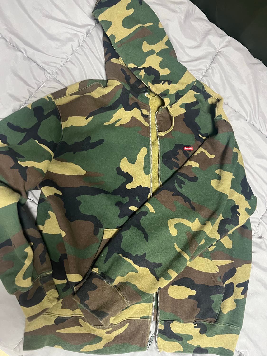 슈프림 스몰박스로고 후드집업  상품이미지2