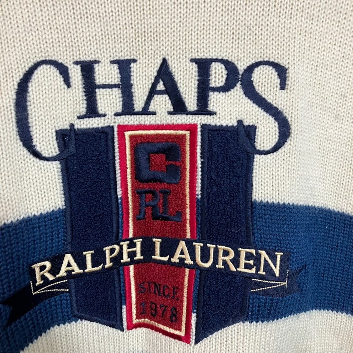 챕스 랄프로렌 빅로고 니트 상품이미지8
