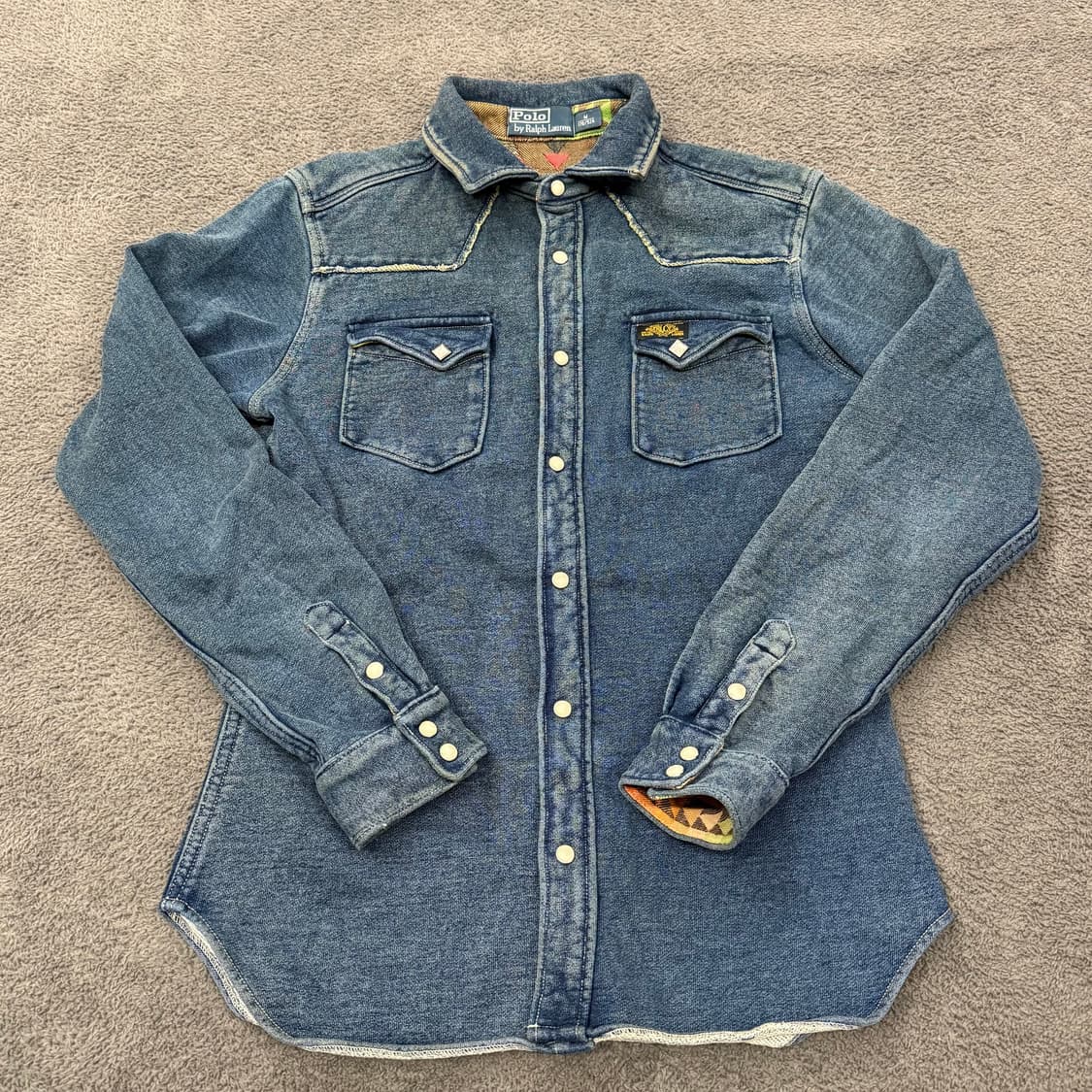 [정품/M] 폴로 랄프로렌 웨스턴 데님 셔츠 상품이미지2