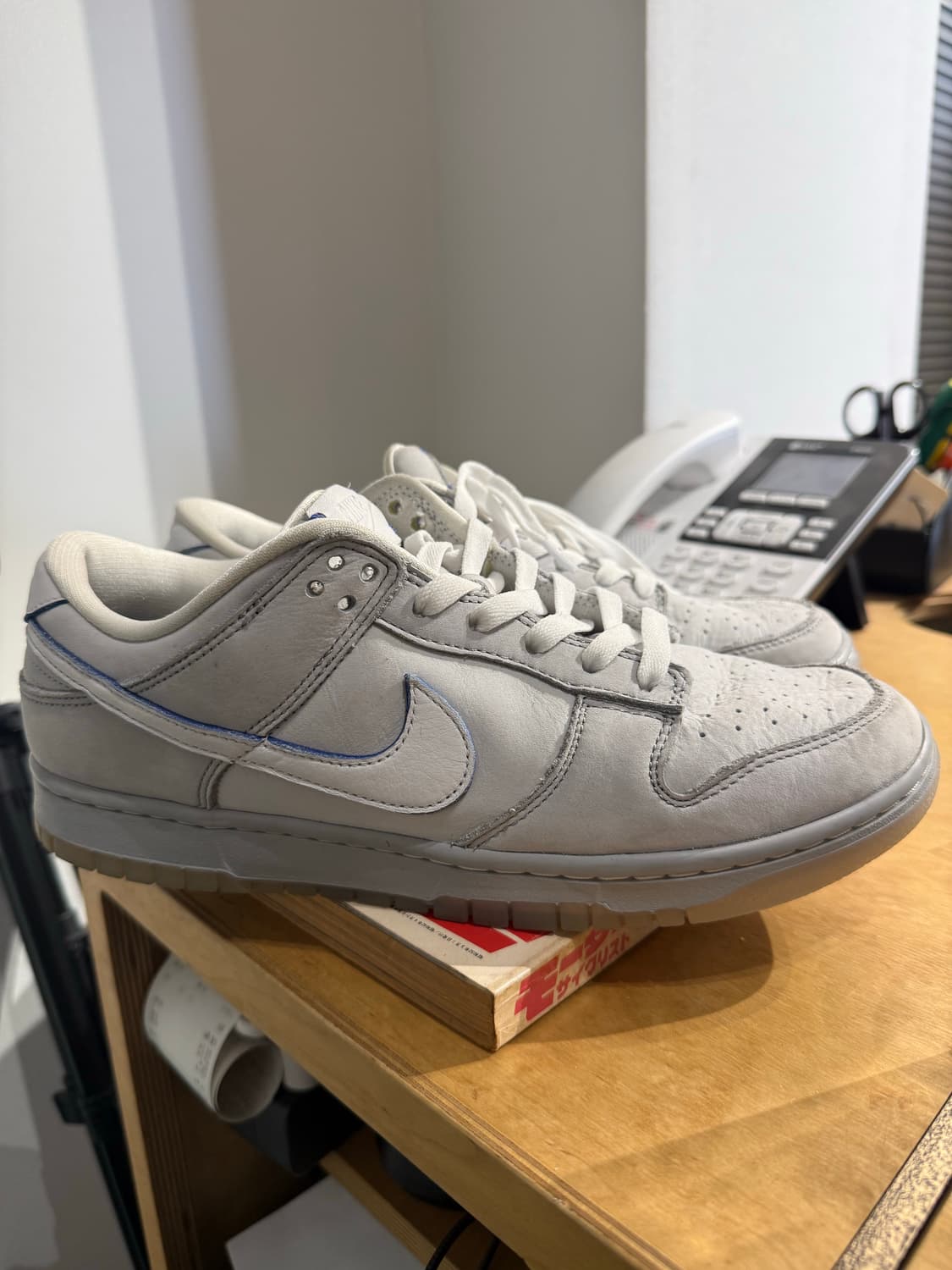 덩크 울프그레이 플래티넘 화이트 285  상품이미지3