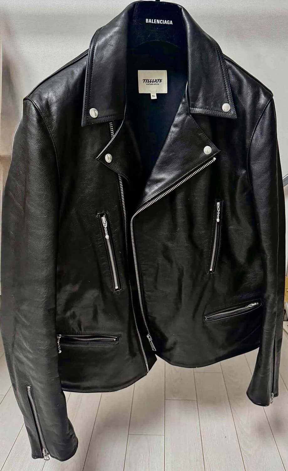 틸레이트 홀스하이드 말가죽 라이더 자켓 105-110 상품이미지3