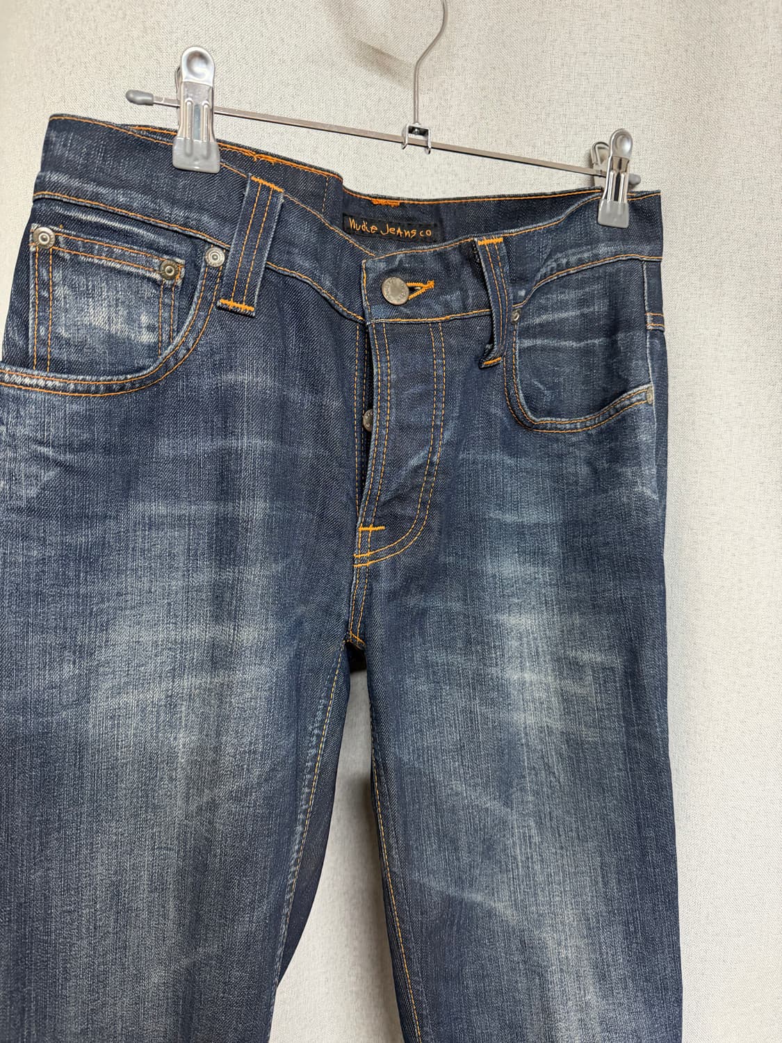 누디진 그림팀 28 32 데님 상품이미지1