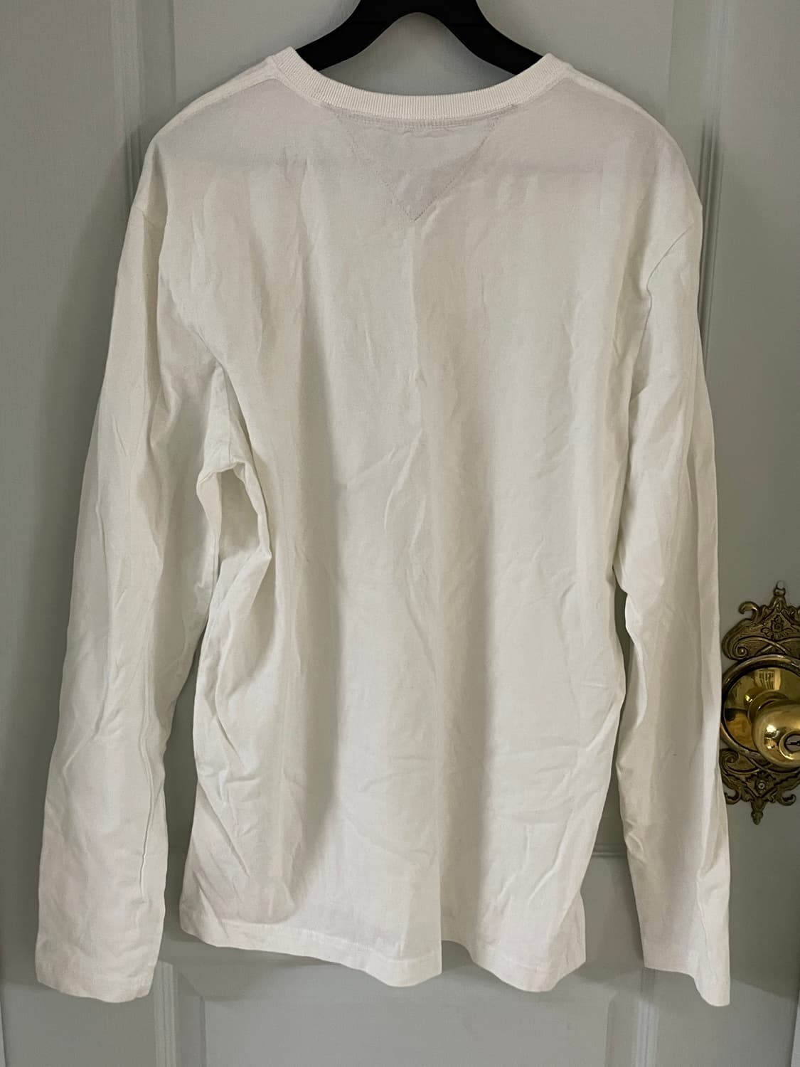 타미힐피거 롱슬리브 긴팔 티셔츠 화이트 상품이미지2