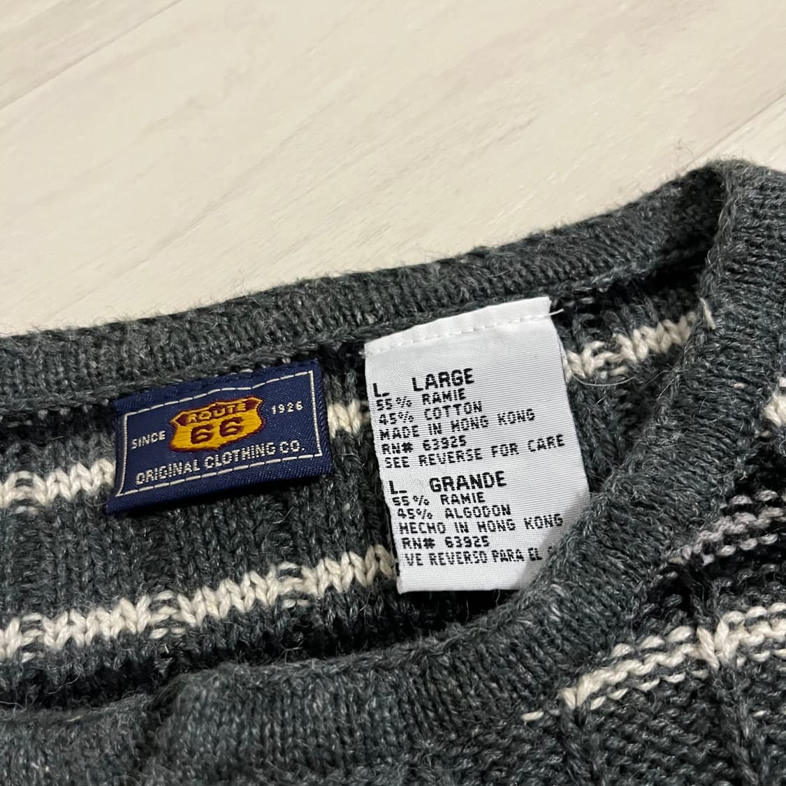 Route 66 . 90's 헨리넥 니트 상품이미지6