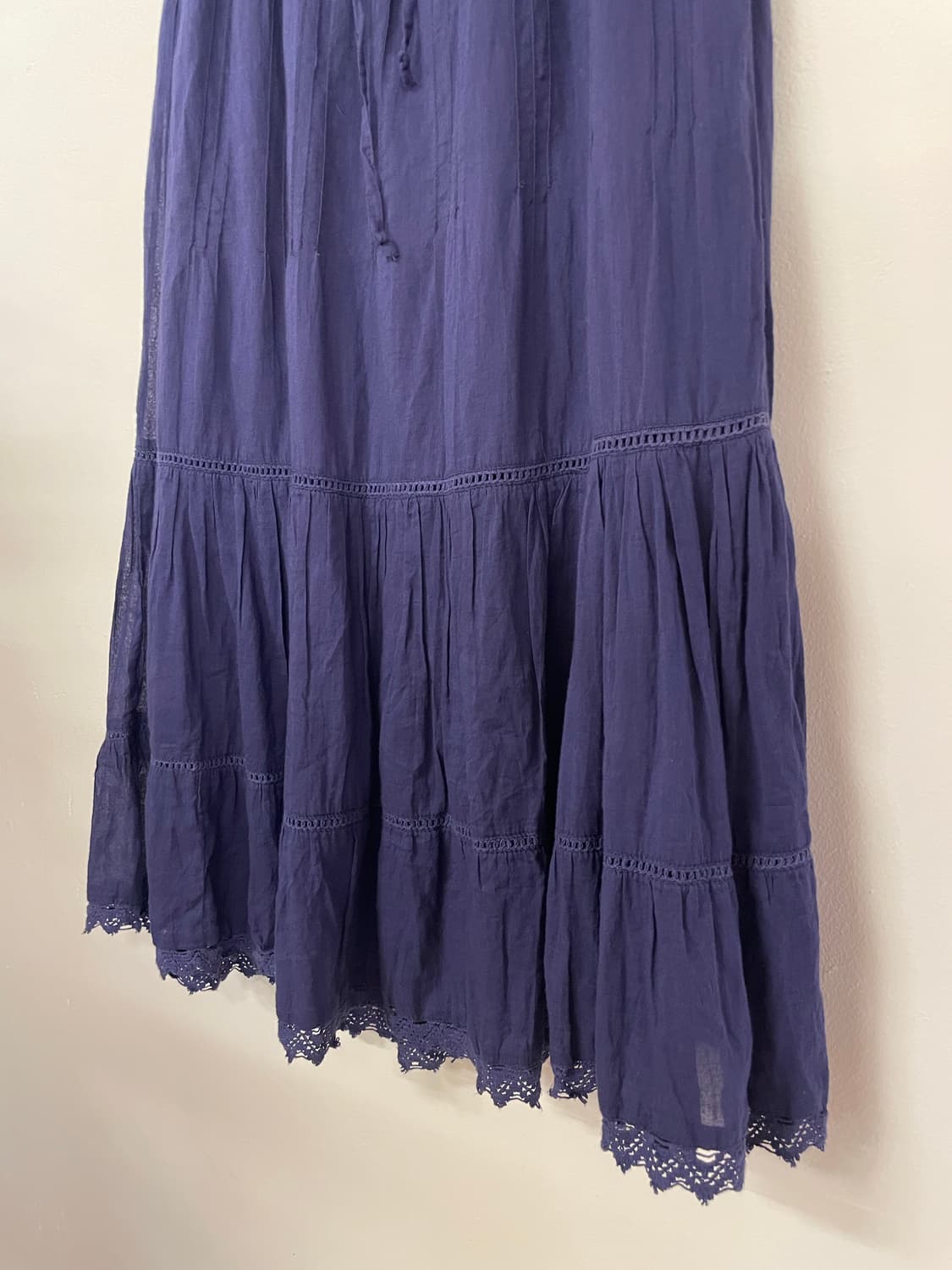 Navy ruffle skirt 상품이미지3