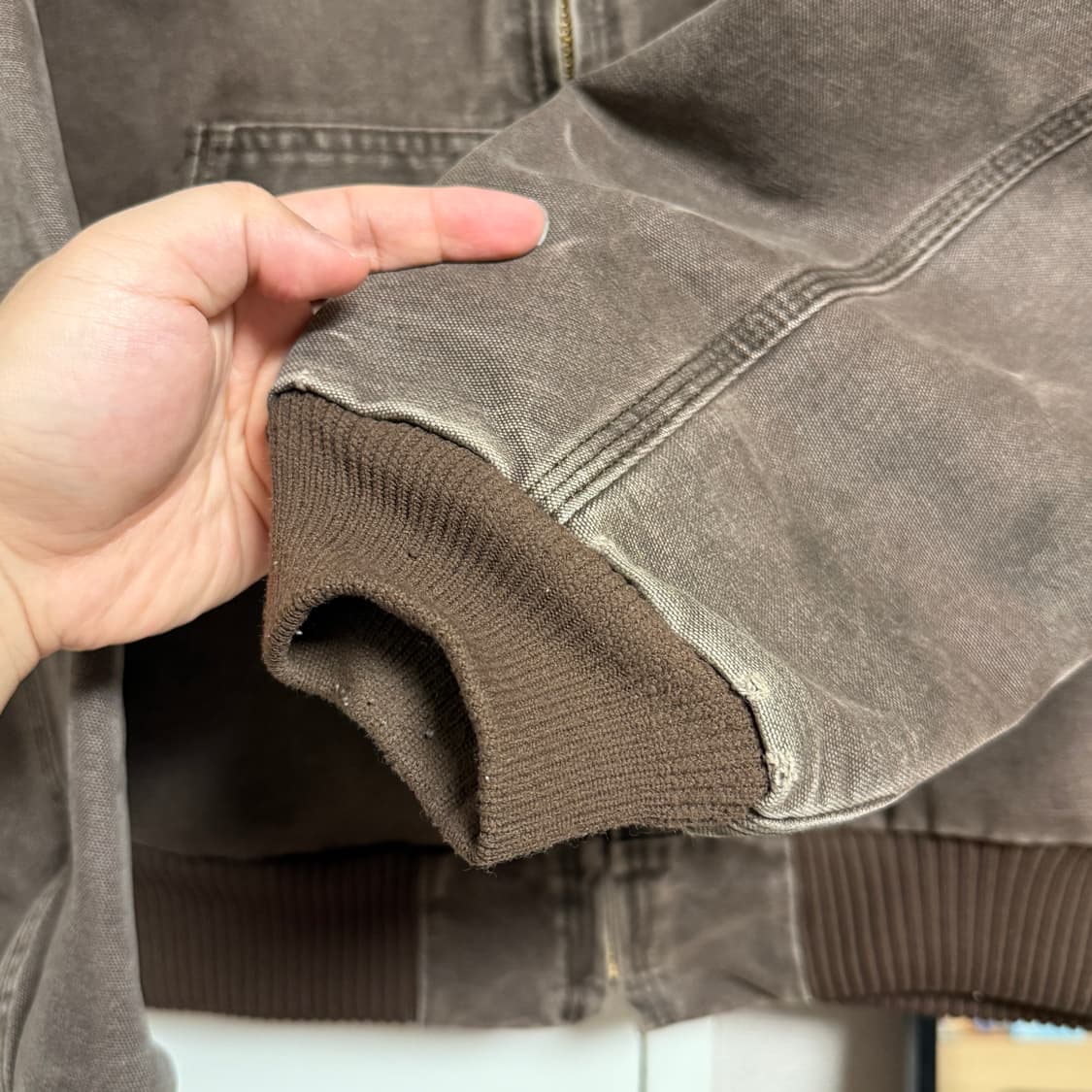 (급쳐판매)[L]칼하트 디트로이트 J130 구형액티브 자켓 CHT 상품이미지5