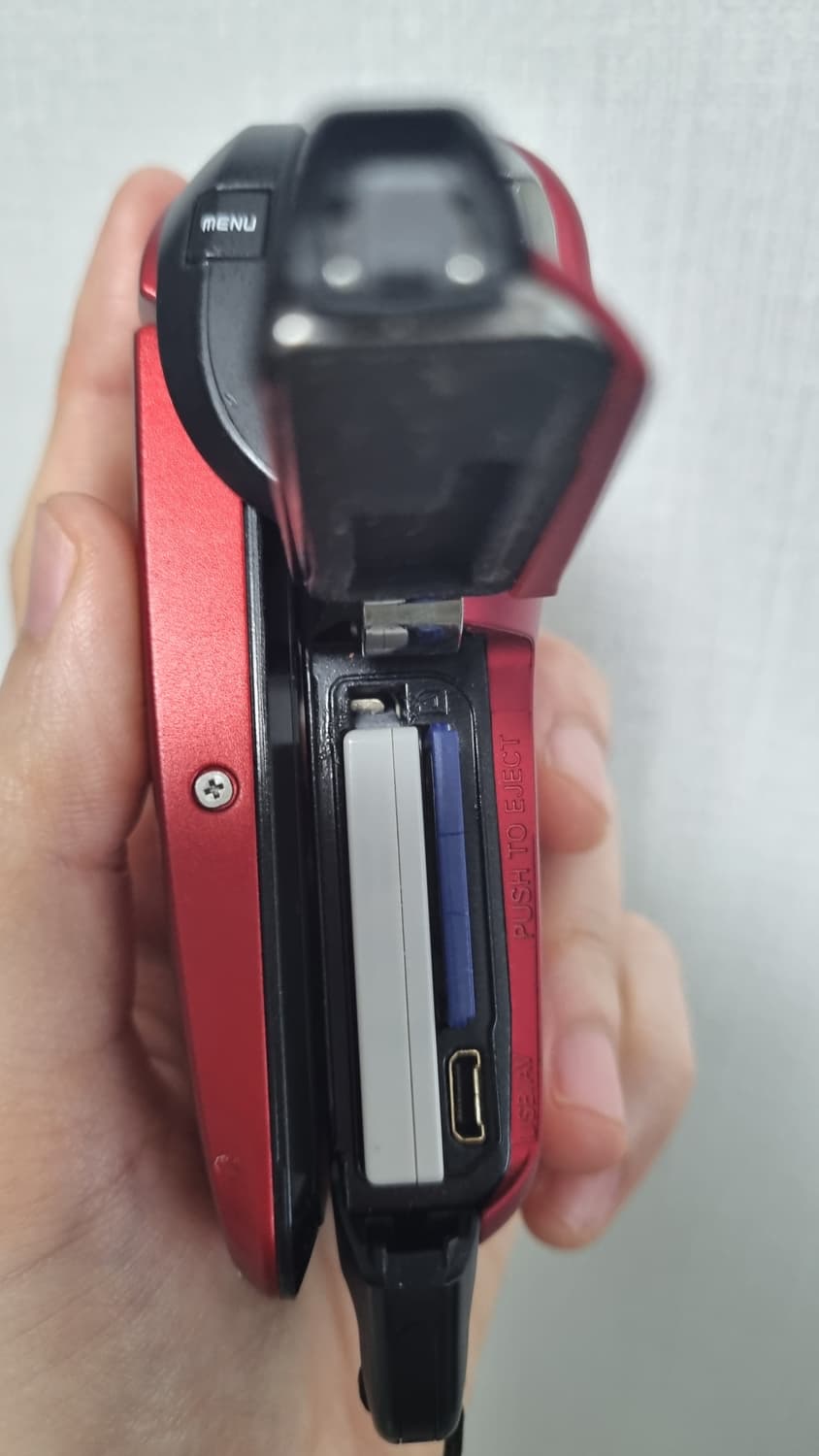 산요작티HD ca-9 레드 판매합니다 상품이미지6