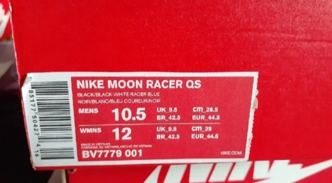 나이키 문레이서 블루 블랙 285 상품이미지9