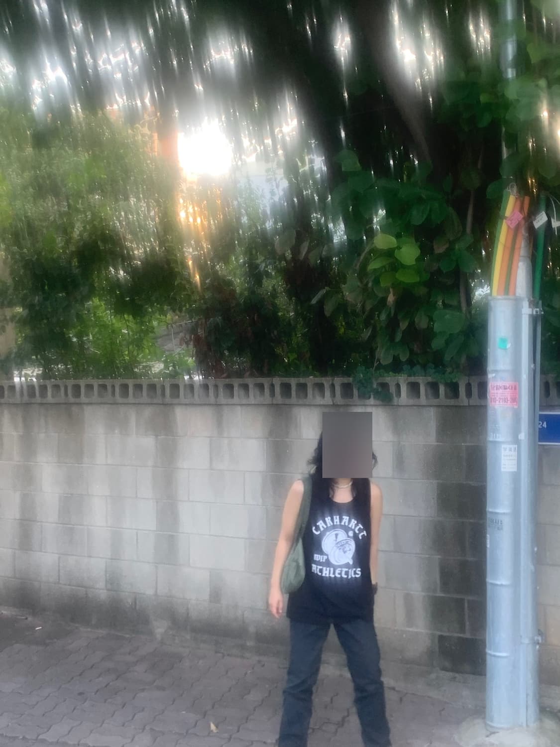 칼하트 wip black T (나시) 상품이미지2