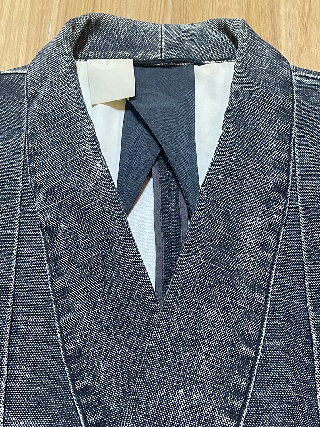 N.hoolywood 07S/S 데님 핀턱 블레이져 상품이미지4