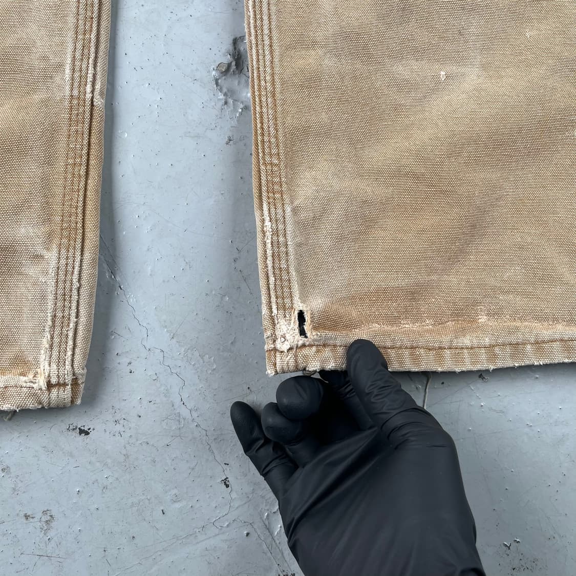 칼하트 브라운 더블니 카펜터 팬츠 B01BRN 상품이미지9