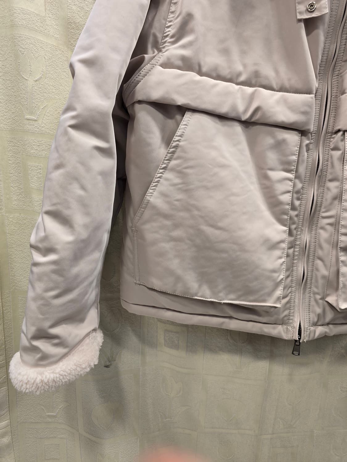 코드그라피 남성  퍼 칼라 패딩 숏패딩 점퍼 95 상품이미지4