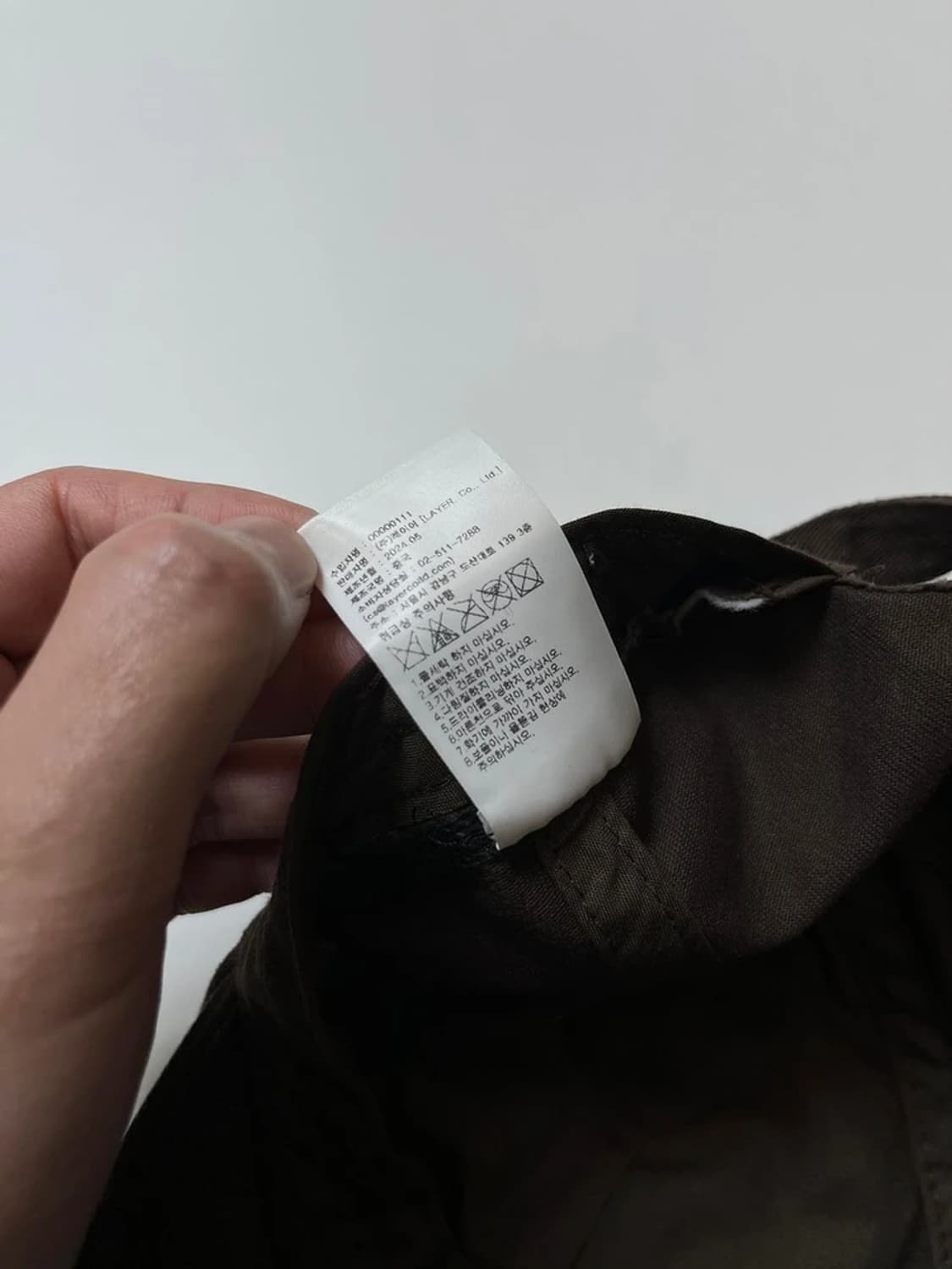 마리떼프랑소와저버 브라운 로고 시그니처 볼캡 Q1367 상품이미지8