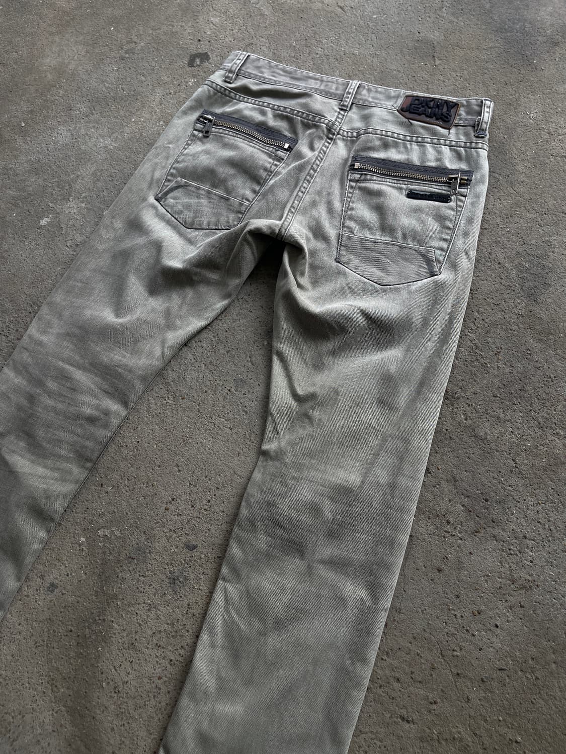 back zipper straight jean 상품이미지7