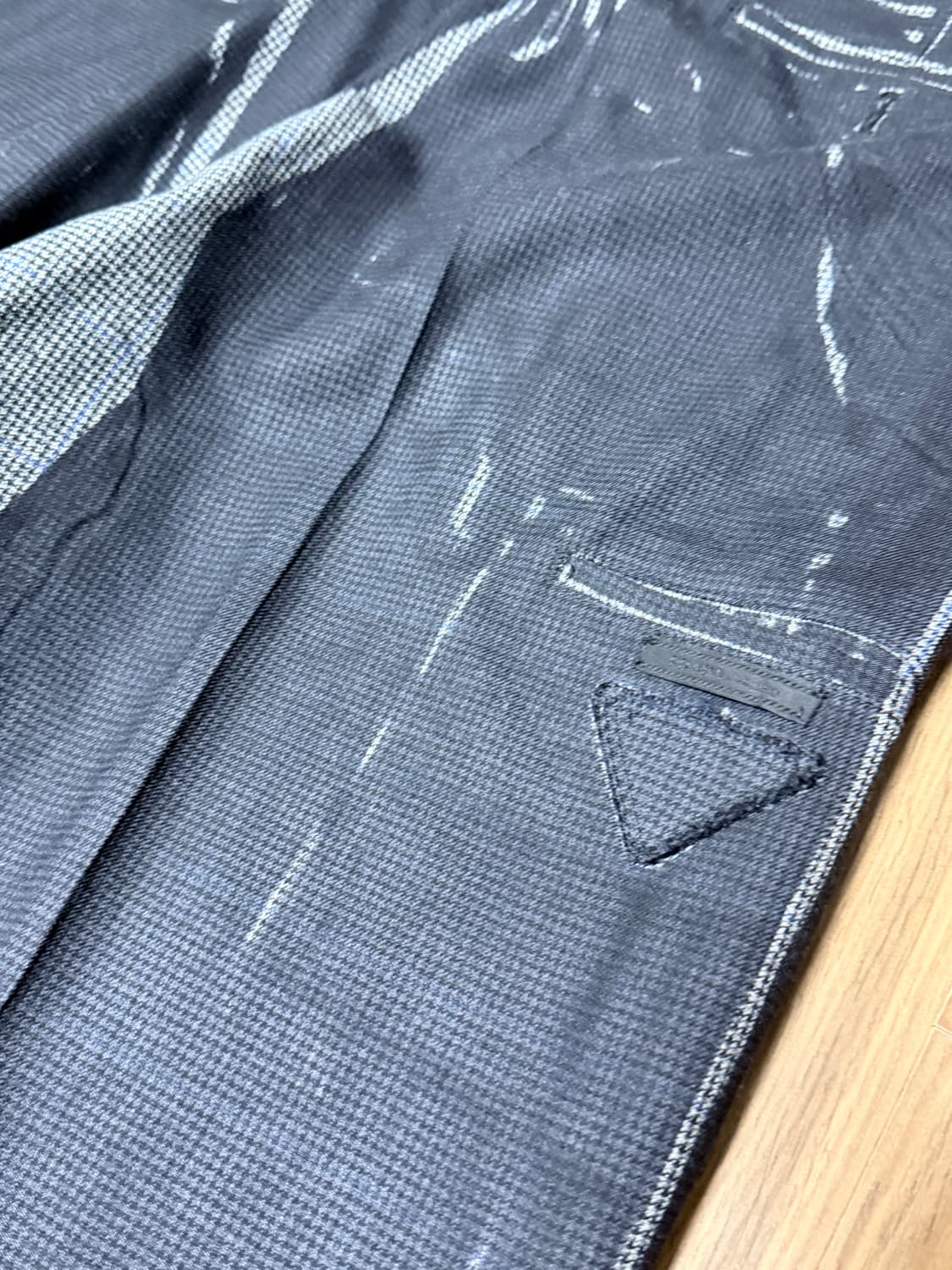 [50] 프라다 18fw 컬렉션 프린티드 트라우저 prada  상품이미지4