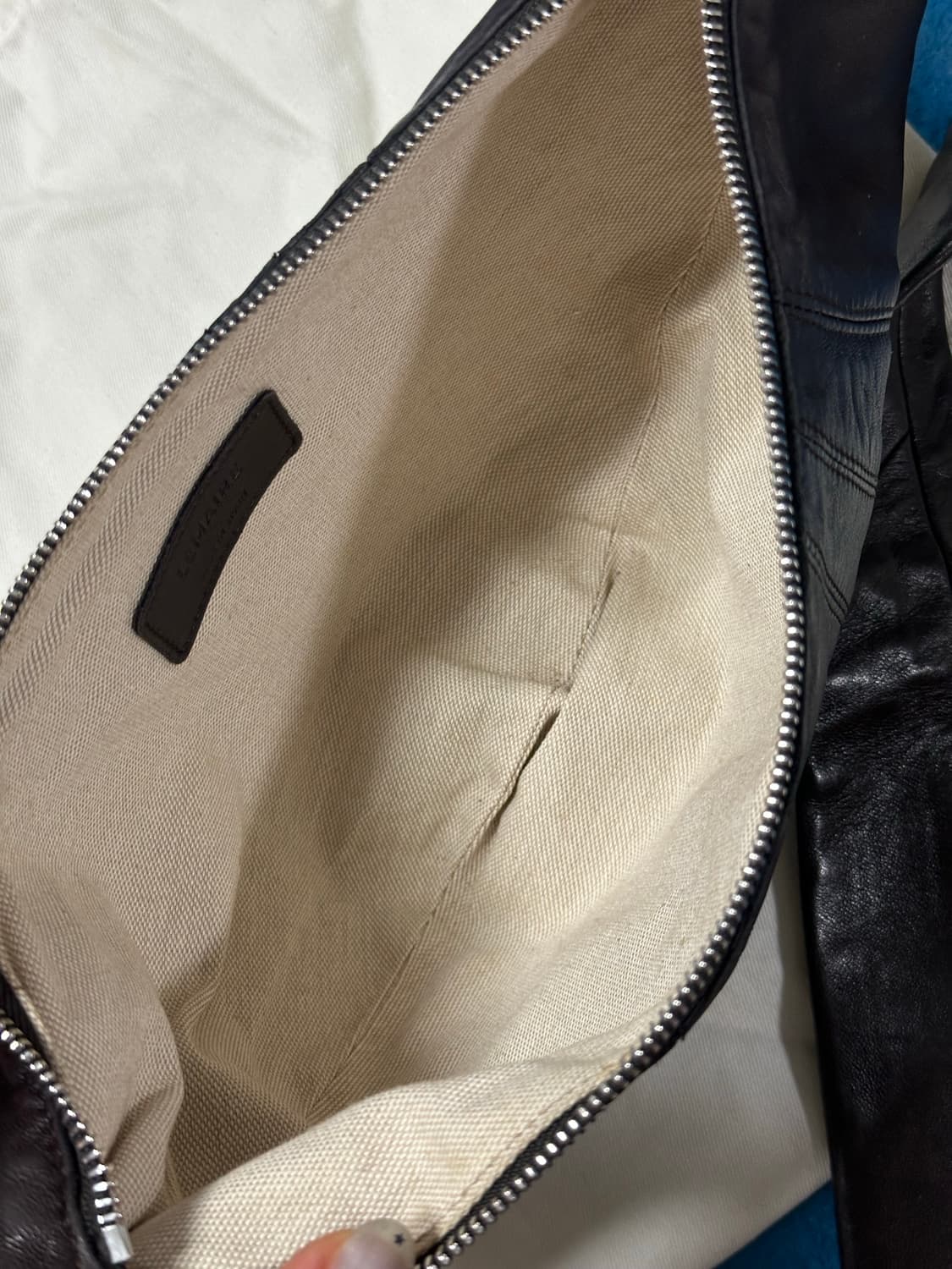 르메르 크루아상 레더 다크초코 상품이미지7