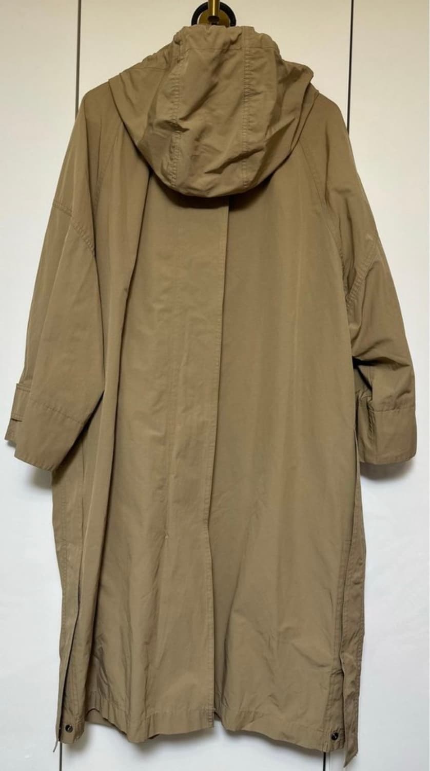 엣지 후드 롱 코트야상 남여공용 상품이미지5