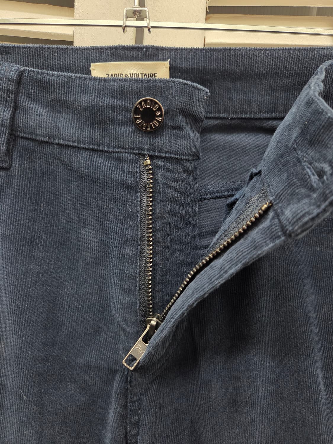 자딕앤볼테르 코듀로이 네이비 팬츠 상품이미지3