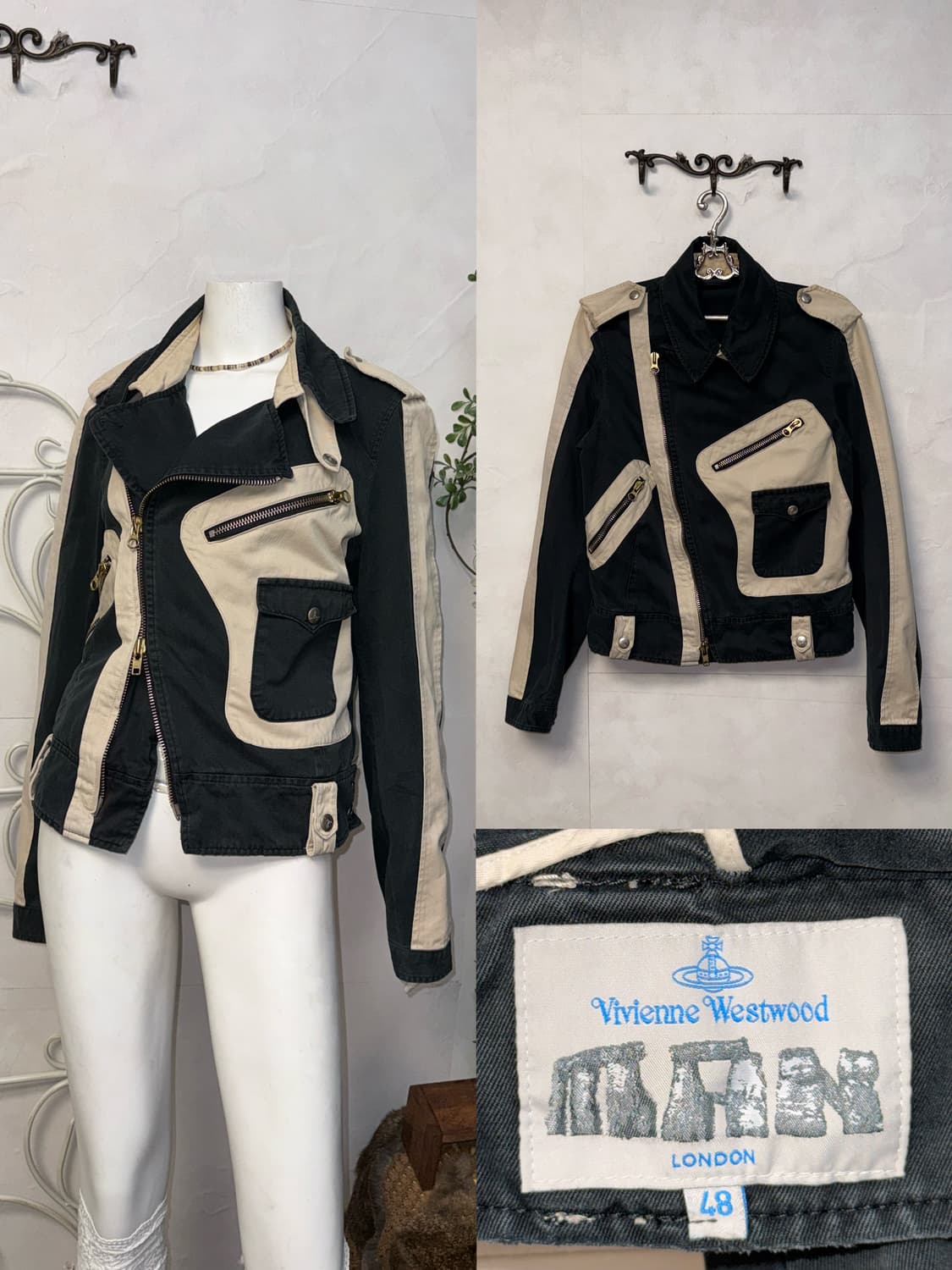 Vivienne Westwood patch pocket rider jk 상품이미지2