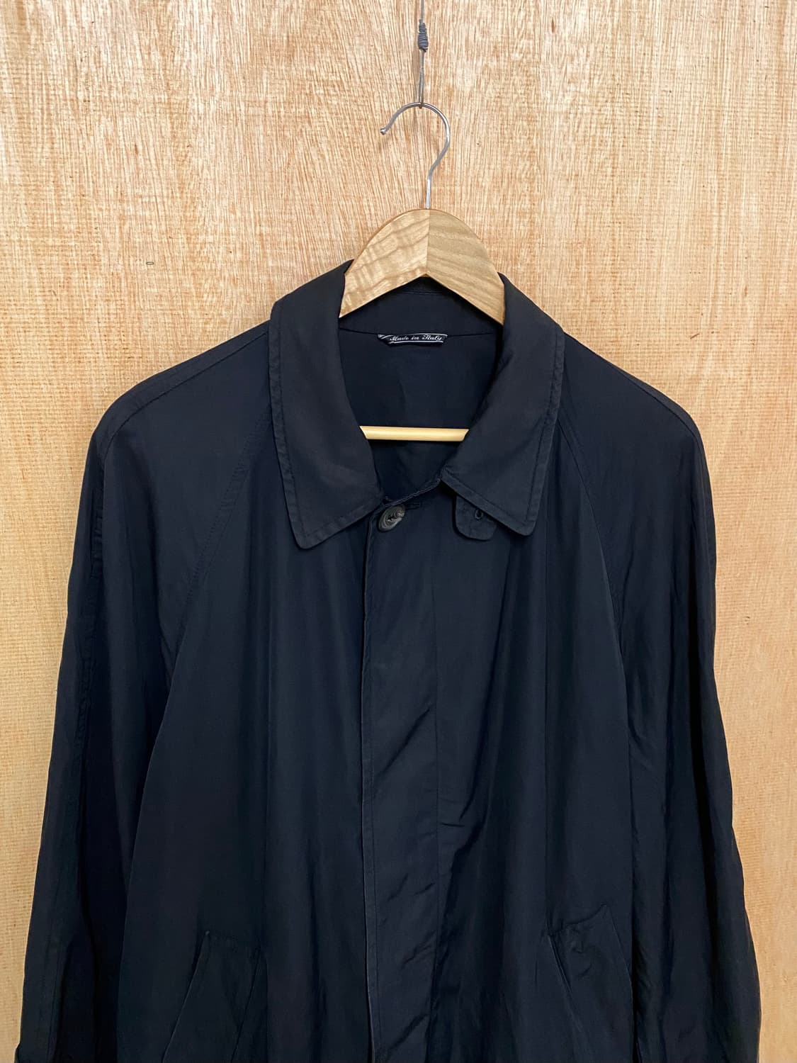 90s SHIPS balmacaan coat 90년대 쉽스 이태리제 코트 상품이미지3