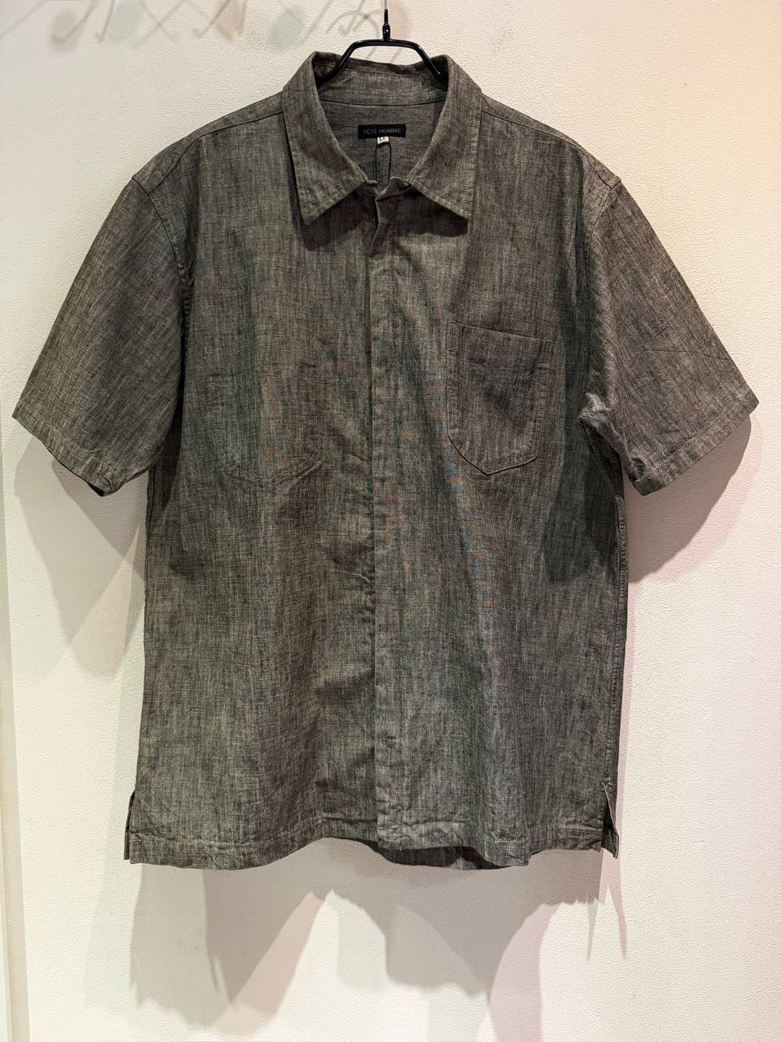 TETE HOMME Zip-up Shirt (Made In Japan) 상품이미지1