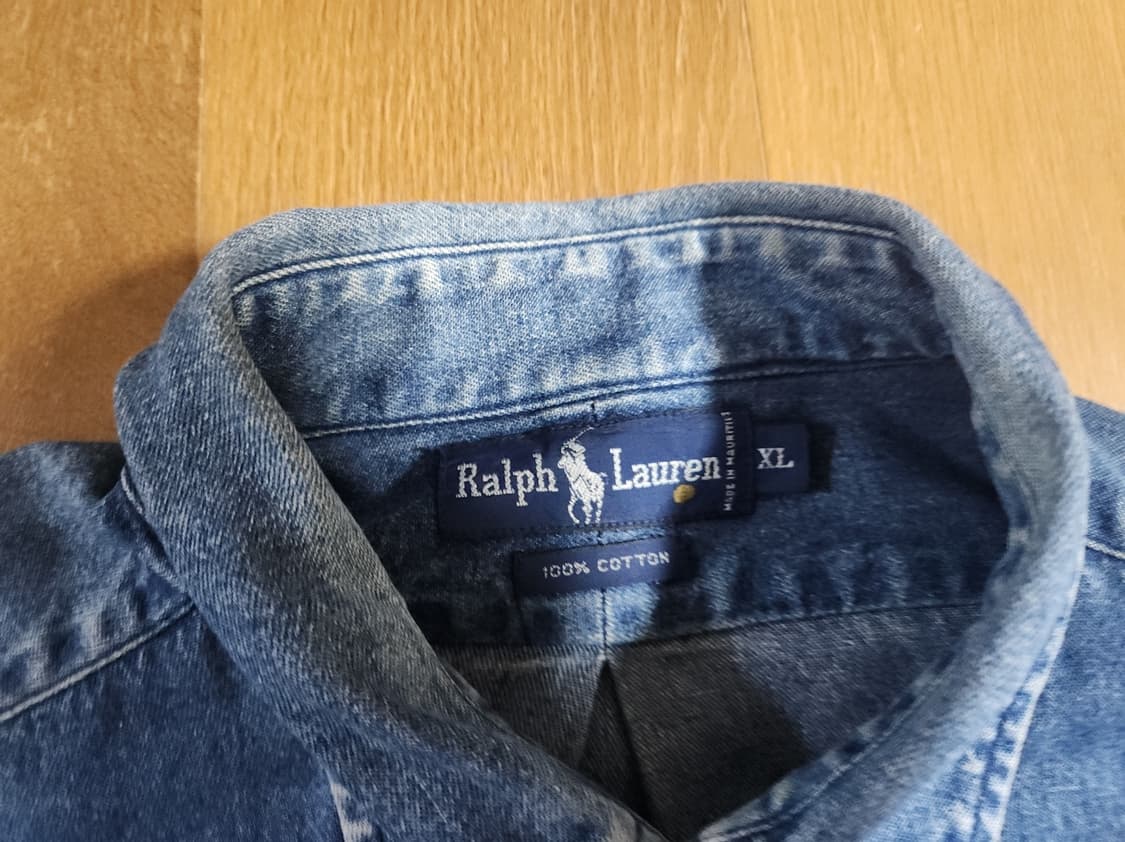 폴로 랄프로렌 데님셔츠(XL) 상품이미지3