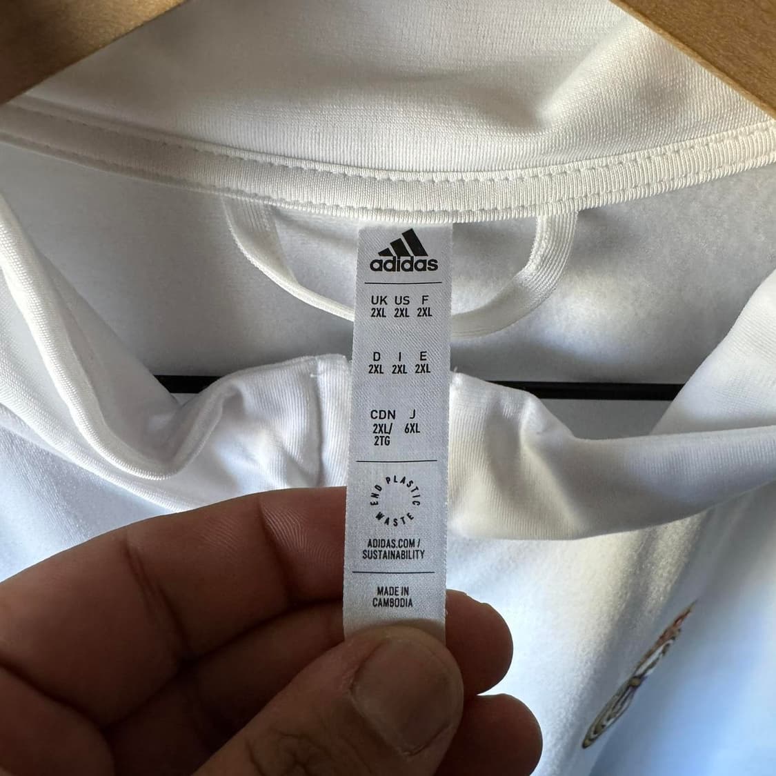 대장급 아디다스 레알 마드리드 DNA 트랙탑 져지 상품이미지3