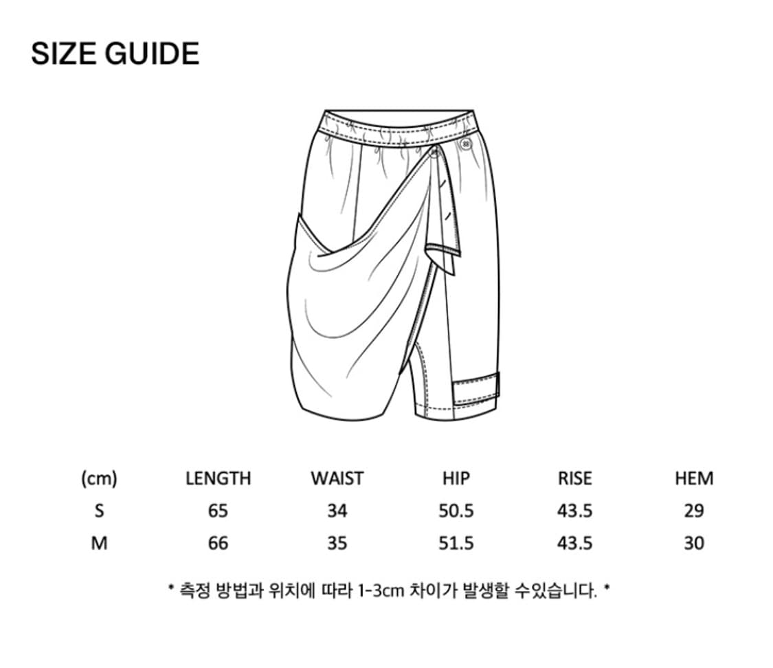 (새상품) ODLYWORKSHOP Draped Harem Shorts M 상품이미지5